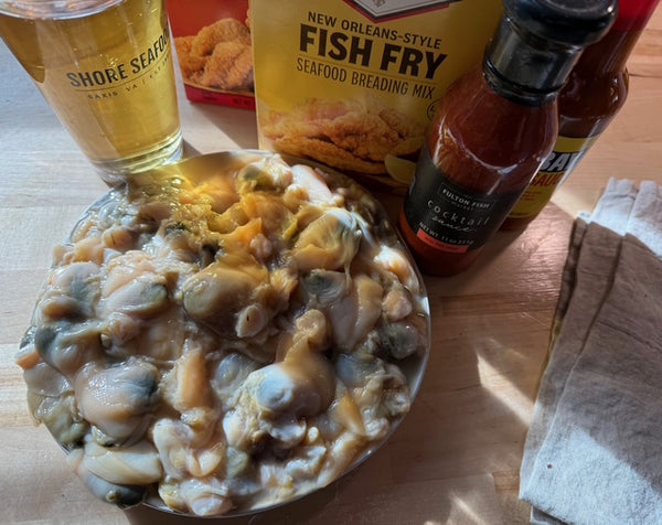 Frying Clams